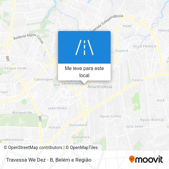 Travessa We Dez - B mapa