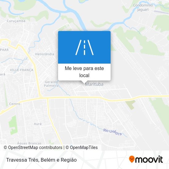Travessa Três mapa