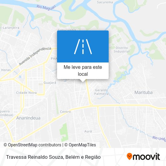 Travessa Reinaldo Souza mapa