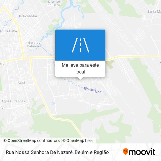 Rua Nossa Senhora De Nazaré mapa