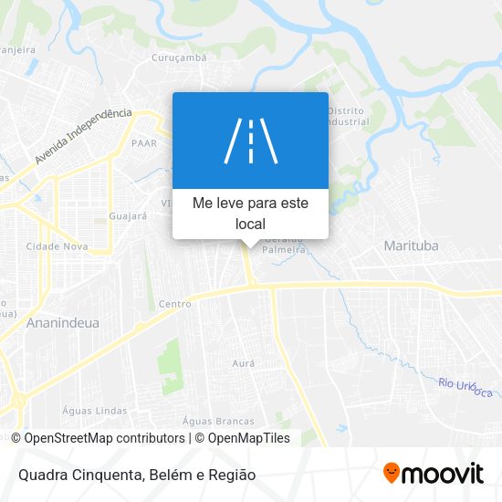 Quadra Cinquenta mapa