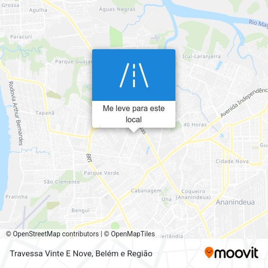 Travessa Vinte E Nove mapa