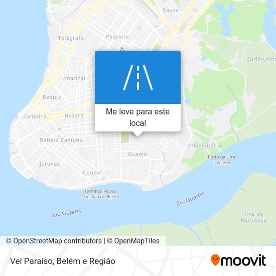 Vel Paraíso mapa