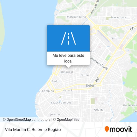 Vila Marília C mapa