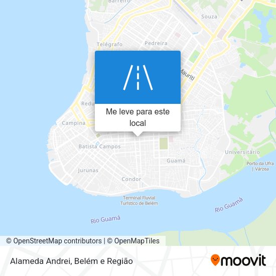 Alameda Andrei mapa