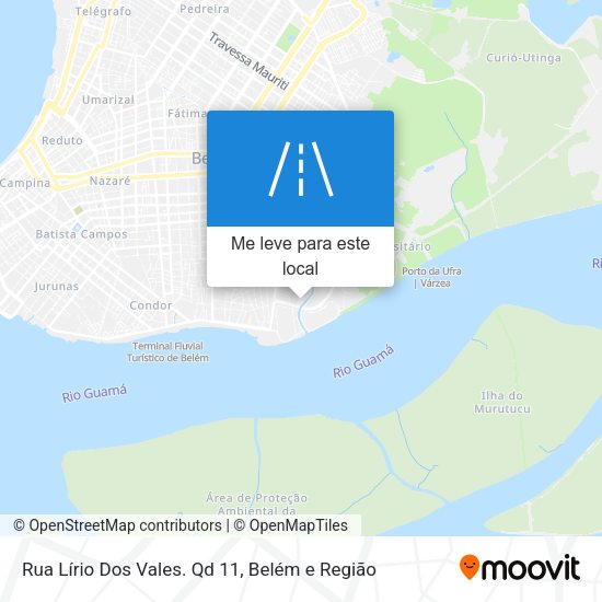 Rua Lírio Dos Vales. Qd 11 mapa