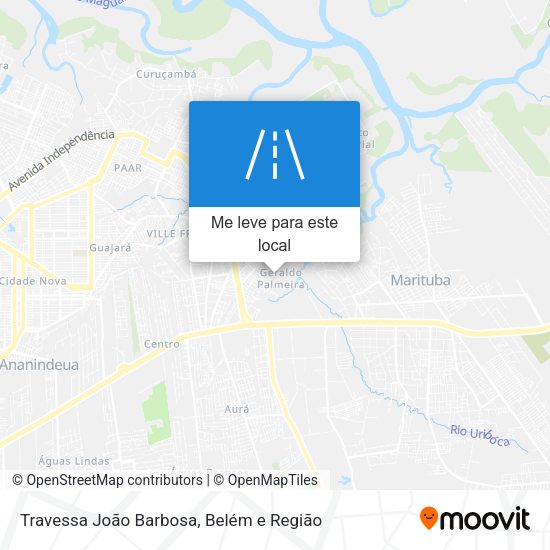 Travessa João Barbosa mapa