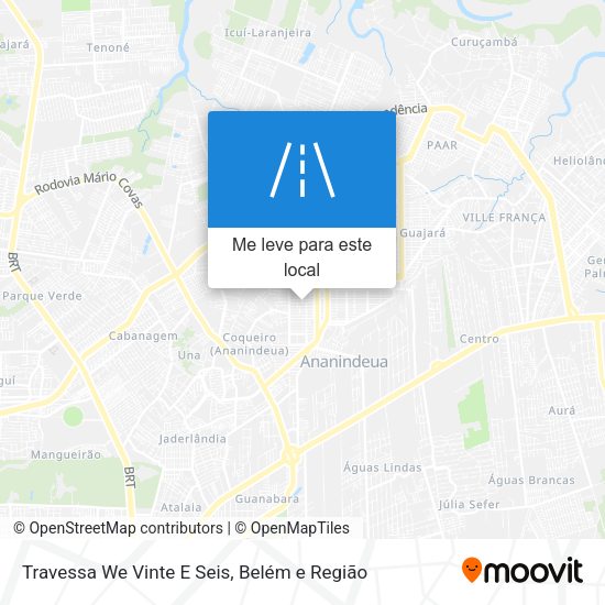 Travessa We Vinte E Seis mapa