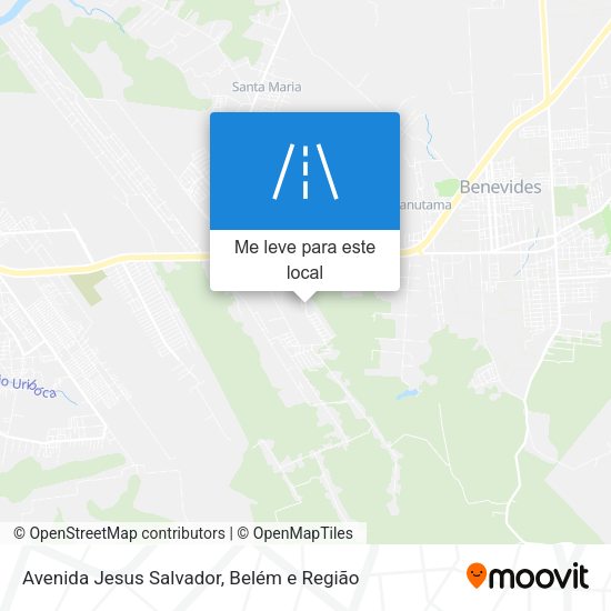 Avenida Jesus Salvador mapa