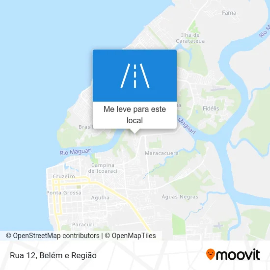 Rua 12 mapa