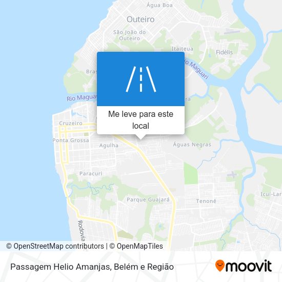 Passagem Helio Amanjas mapa