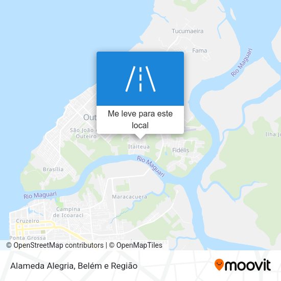 Alameda Alegria mapa