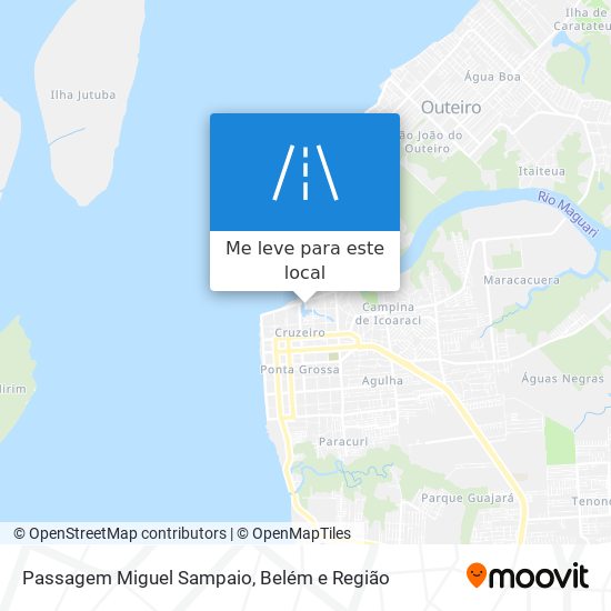 Passagem Miguel Sampaio mapa