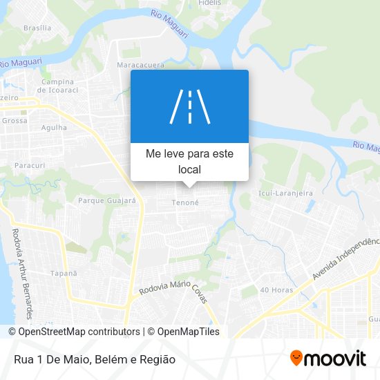 Rua 1 De Maio mapa
