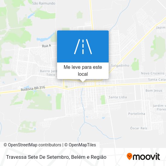 Travessa Sete De Setembro mapa