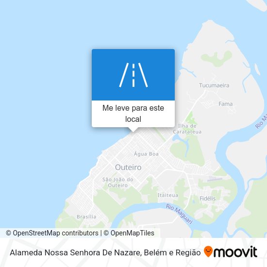 Alameda Nossa Senhora De Nazare mapa