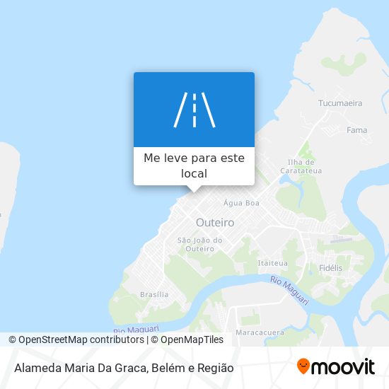 Alameda Maria Da Graca mapa