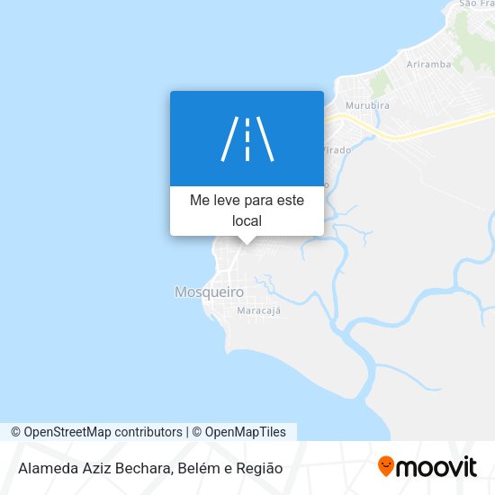 Alameda Aziz Bechara mapa