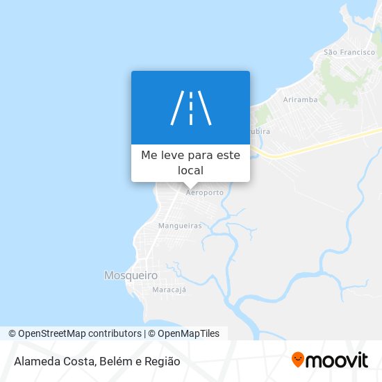 Alameda Costa mapa