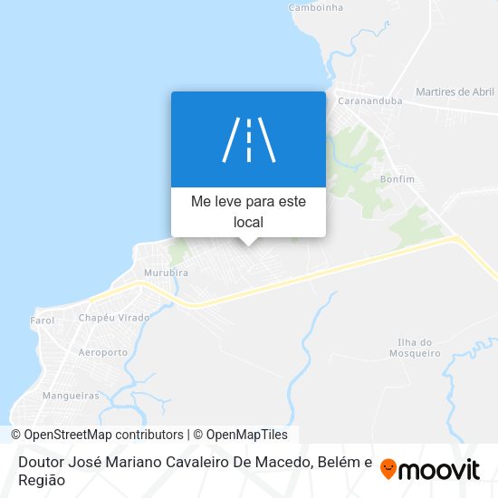 Doutor José Mariano Cavaleiro De Macedo mapa