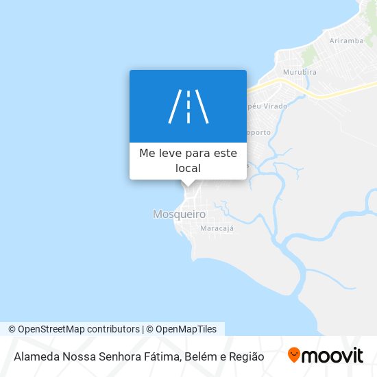 Alameda Nossa Senhora Fátima mapa