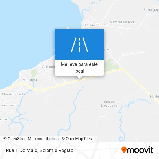 Rua 1 De Maio mapa