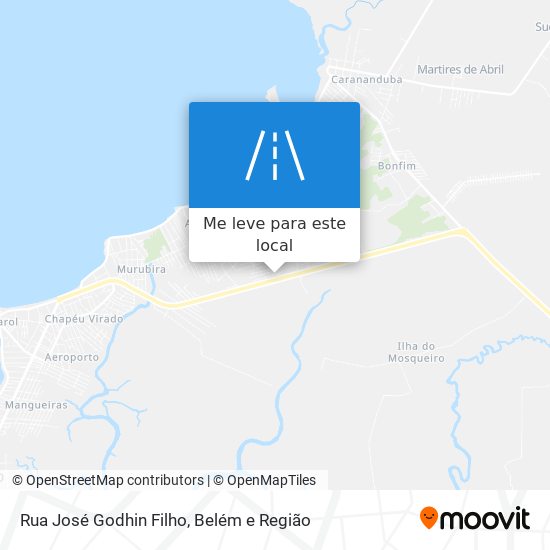 Rua José Godhin Filho mapa