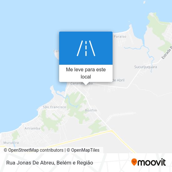 Rua Jonas De Abreu mapa