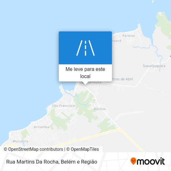 Rua Martins Da Rocha mapa