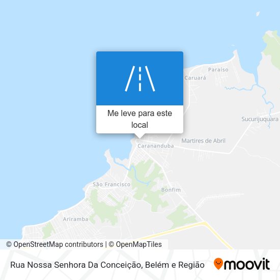 Rua Nossa Senhora Da Conceição mapa