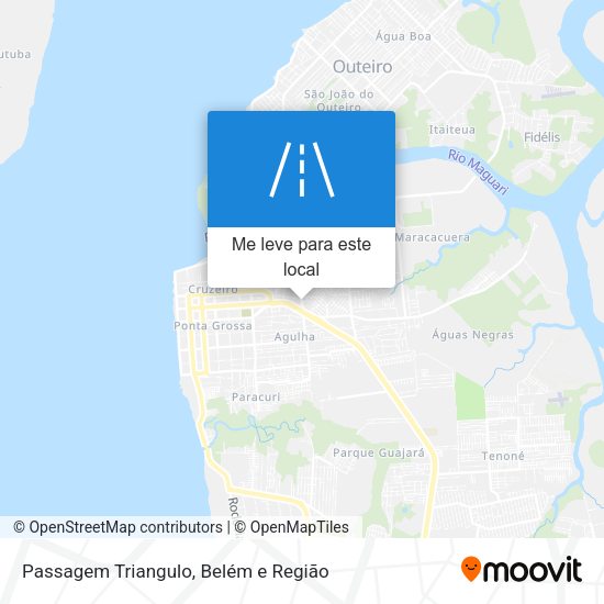 Passagem Triangulo mapa