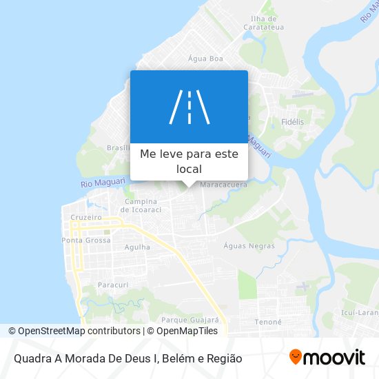 Quadra A Morada De Deus I mapa