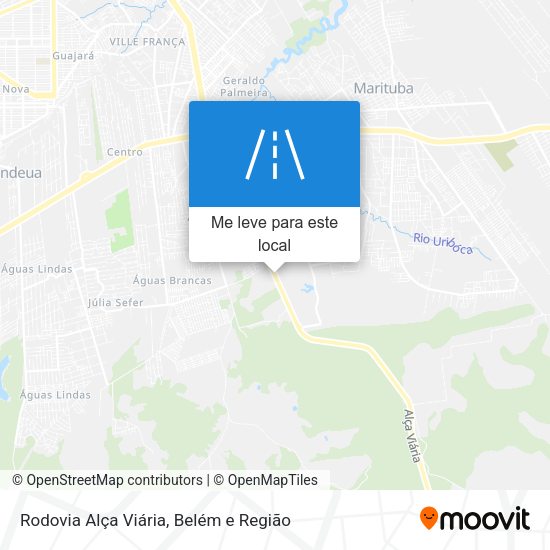 Rodovia Alça Viária mapa