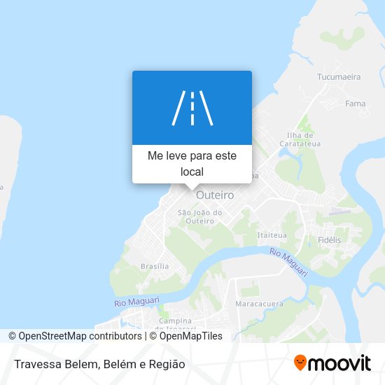 Travessa Belem mapa