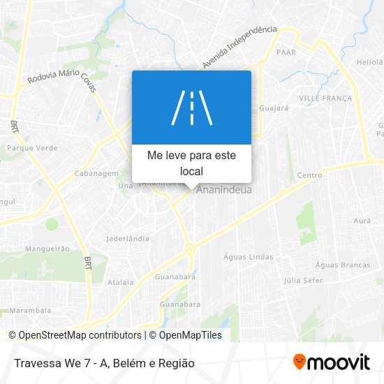 Travessa We 7 - A mapa