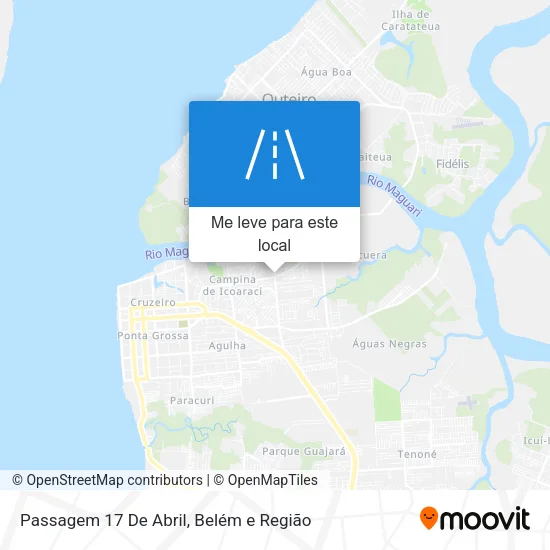 Passagem 17 De Abril mapa