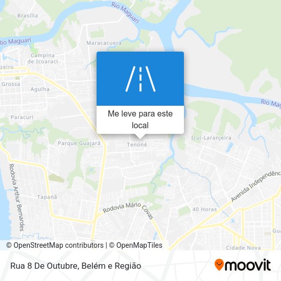 Rua 8 De Outubre mapa