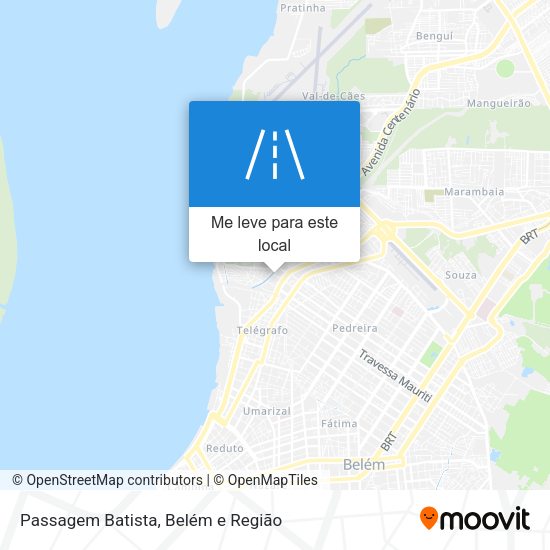 Passagem Batista mapa
