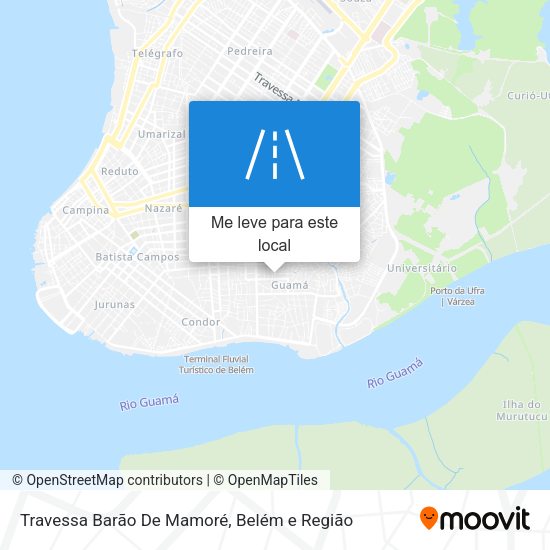 Travessa Barão De Mamoré mapa