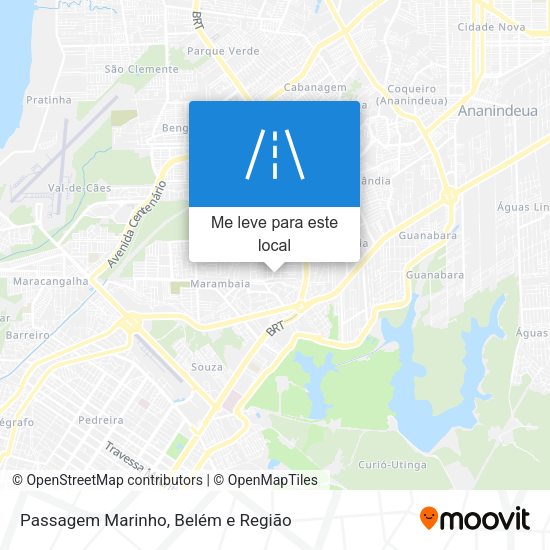 Passagem Marinho mapa