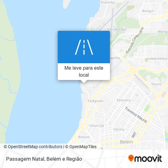 Passagem Natal mapa