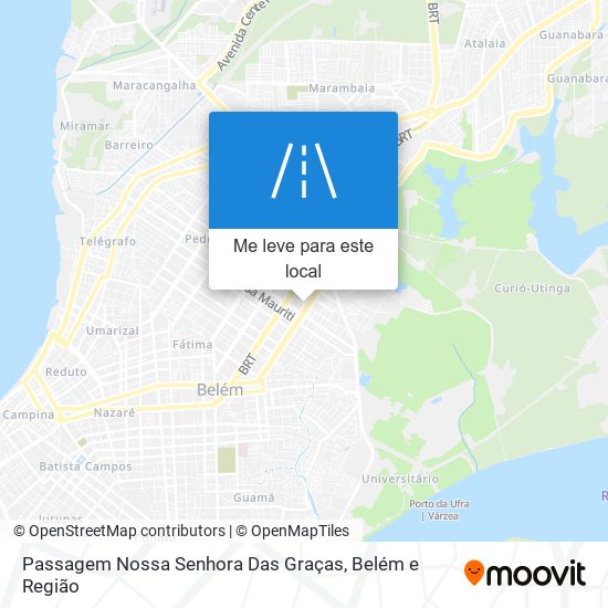 Passagem Nossa Senhora Das Graças mapa