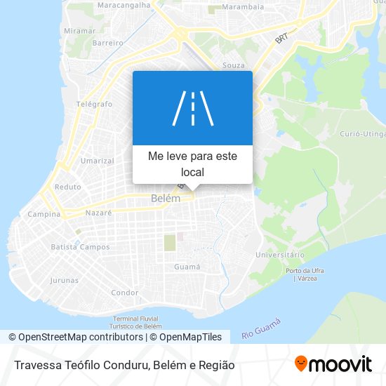 Travessa Teófilo Conduru mapa