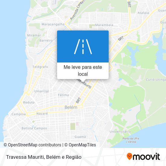 Travessa Mauriti mapa