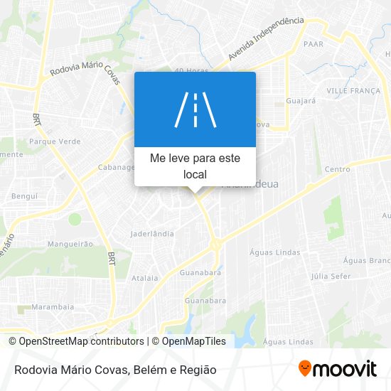 Rodovia Mário Covas mapa