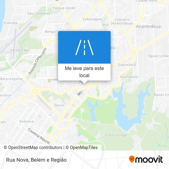 Rua Nova mapa