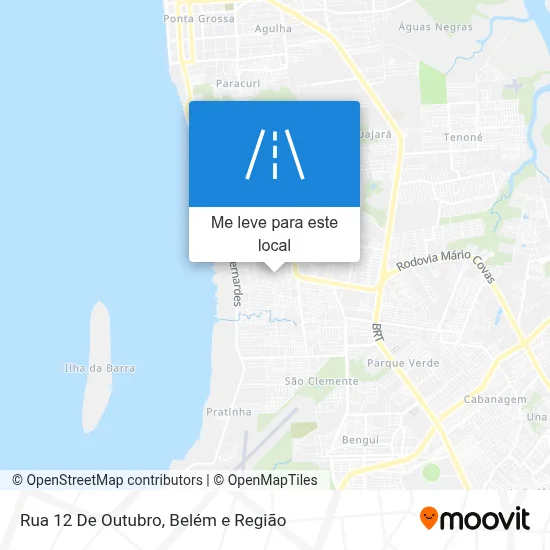 Rua 12 De Outubro mapa