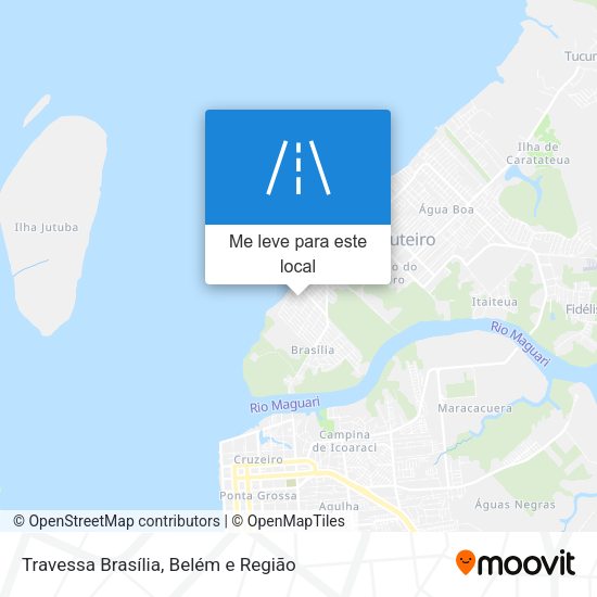 Travessa Brasília mapa