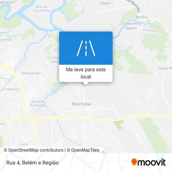 Rua 4 mapa