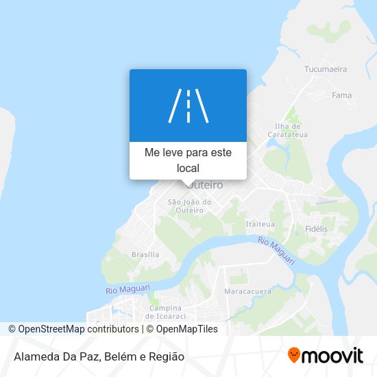 Alameda Da Paz mapa